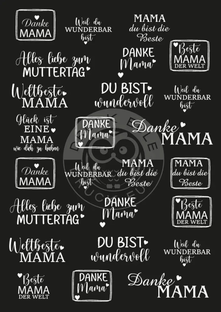 Rubon Bogen Muttertag 3 weiss rubon