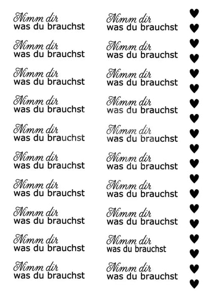 Rubon Bogen Nimm Dir Was Du Brauchst Rubon