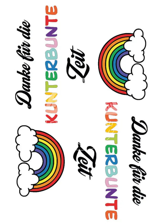 Rubon Bogen Regenbogen Kunterbunte Zeit rubon