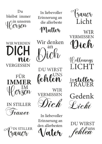 Rubon Bogen Trauer rubon