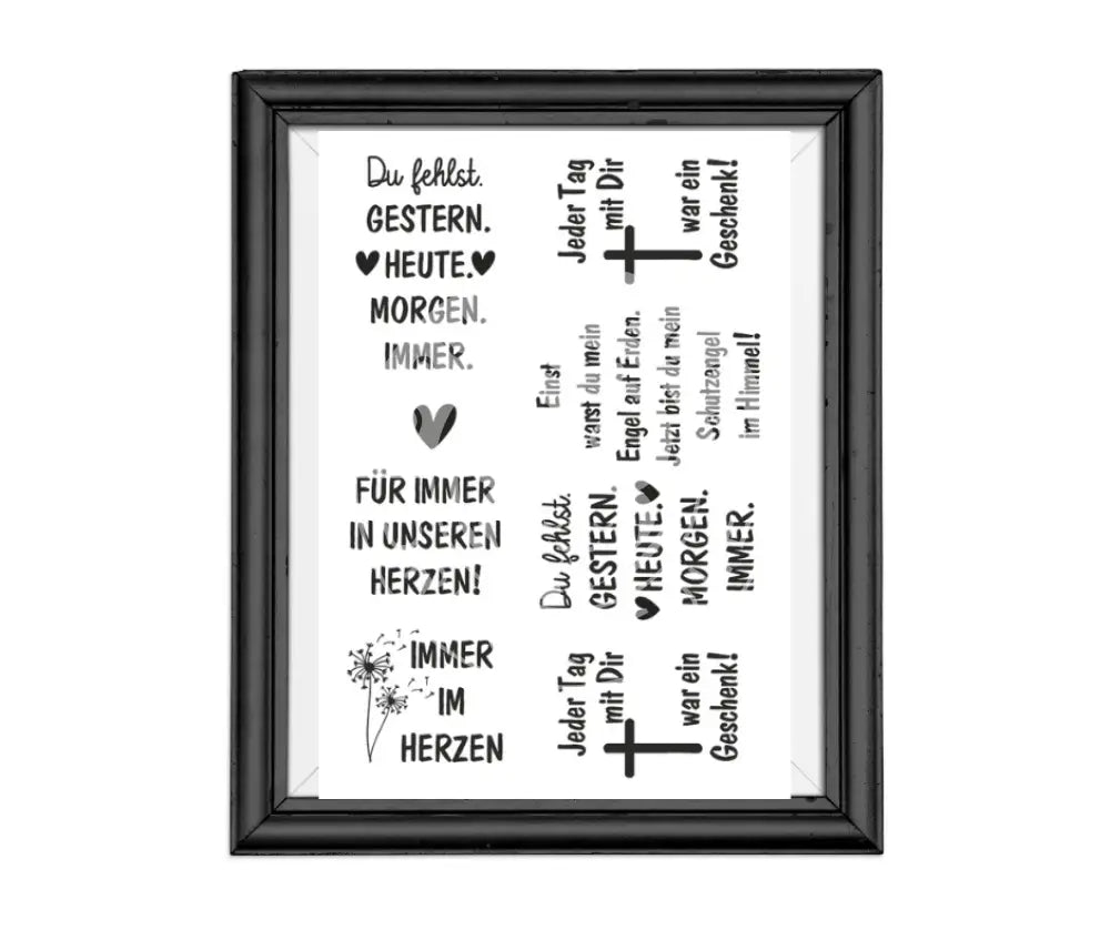 Rubon Bogen Trauer Spruch 1 rubon