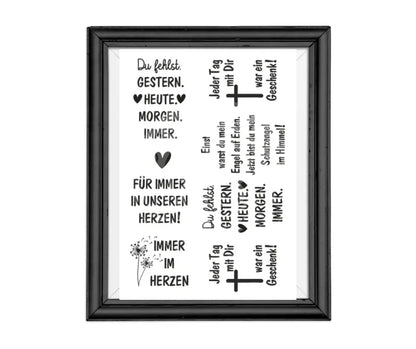 Rubon Bogen Trauer Spruch 1 rubon