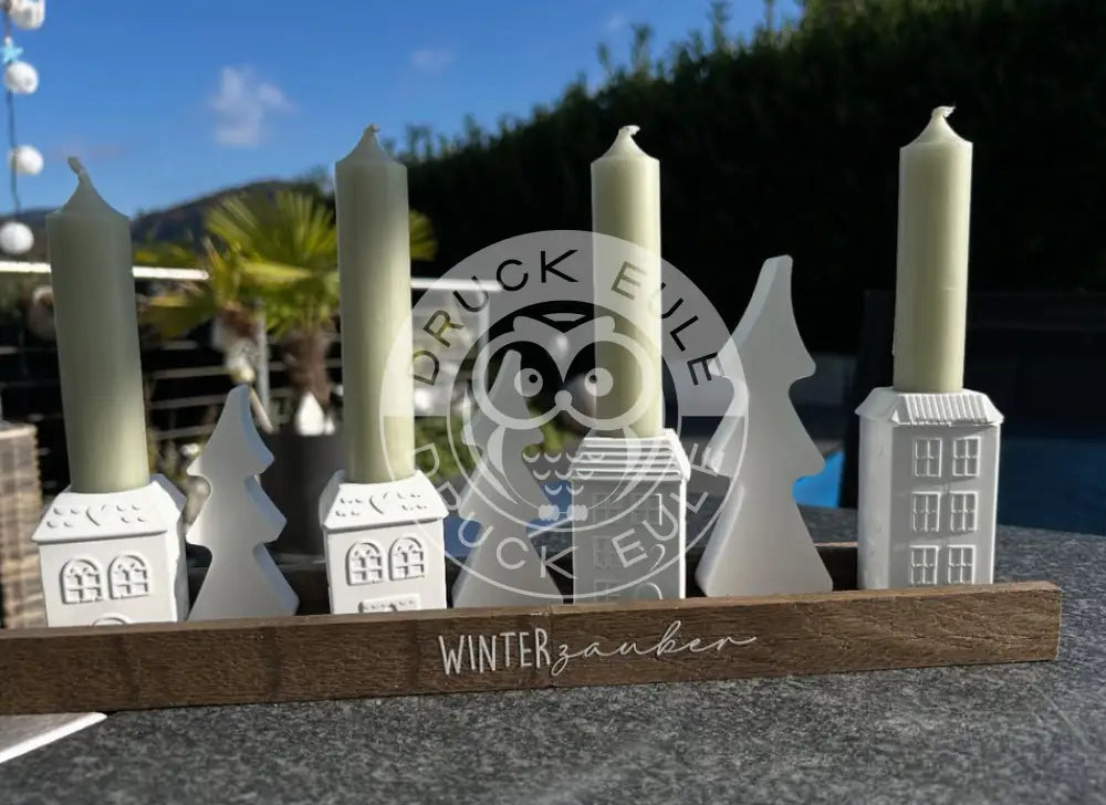 Rubon Bogen Weihnachten 8 weiss rubon