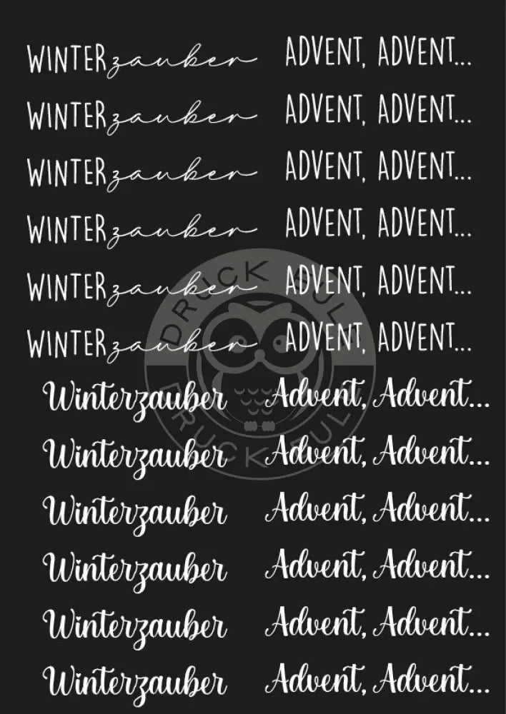 Rubon Bogen Weihnachten 8 weiss rubon