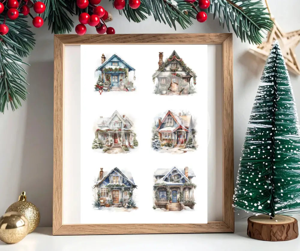 Rubon Bogen Weihnachts Häuser 1 rubon