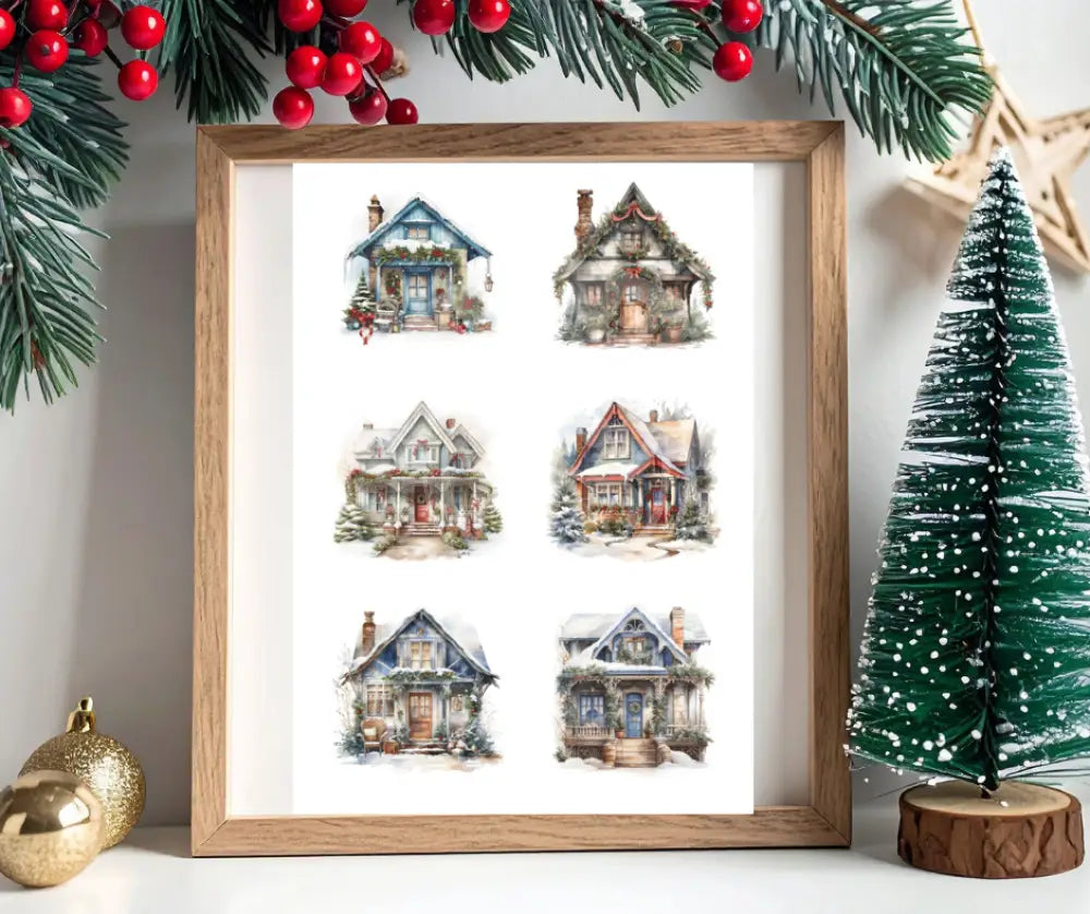 Rubon Bogen Weihnachts Häuser 1 rubon