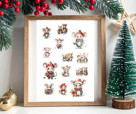 Rubon Bogen Weihnachts Mäuse rubon