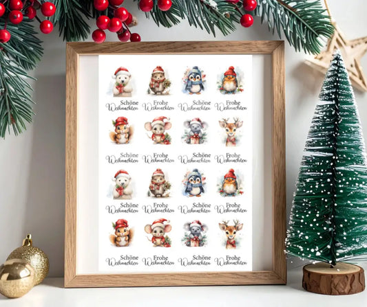Rubon Bogen Weihnachts Tiere 2 rubon