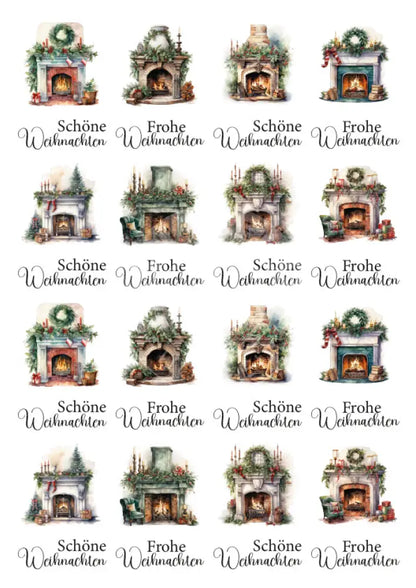 Rubon Bogen Weihnachtskamin 1 rubon