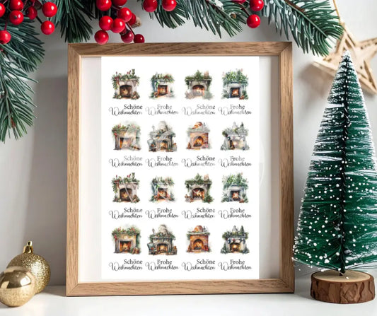 Rubon Bogen Weihnachtskamin 2 rubon
