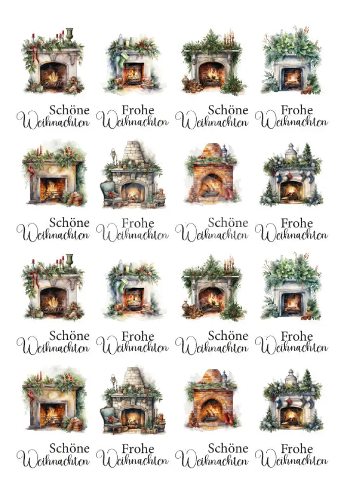 Rubon Bogen Weihnachtskamin 2 rubon