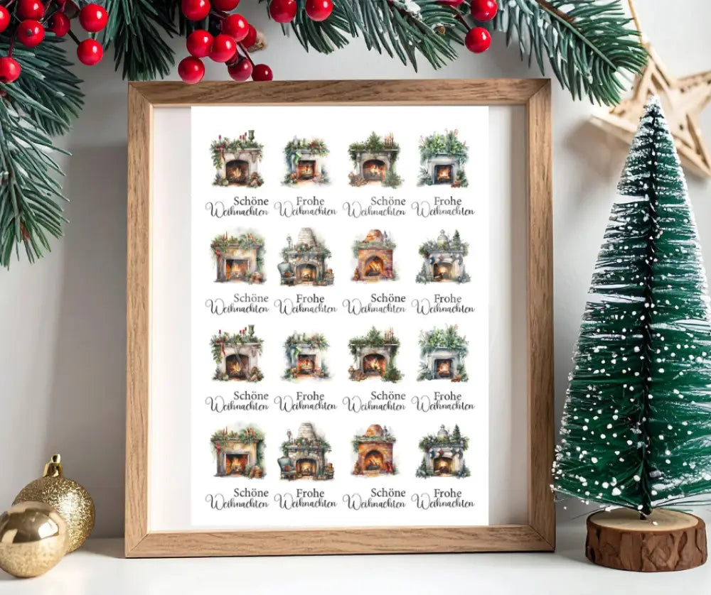 Rubon Bogen Weihnachtskamin 2 rubon