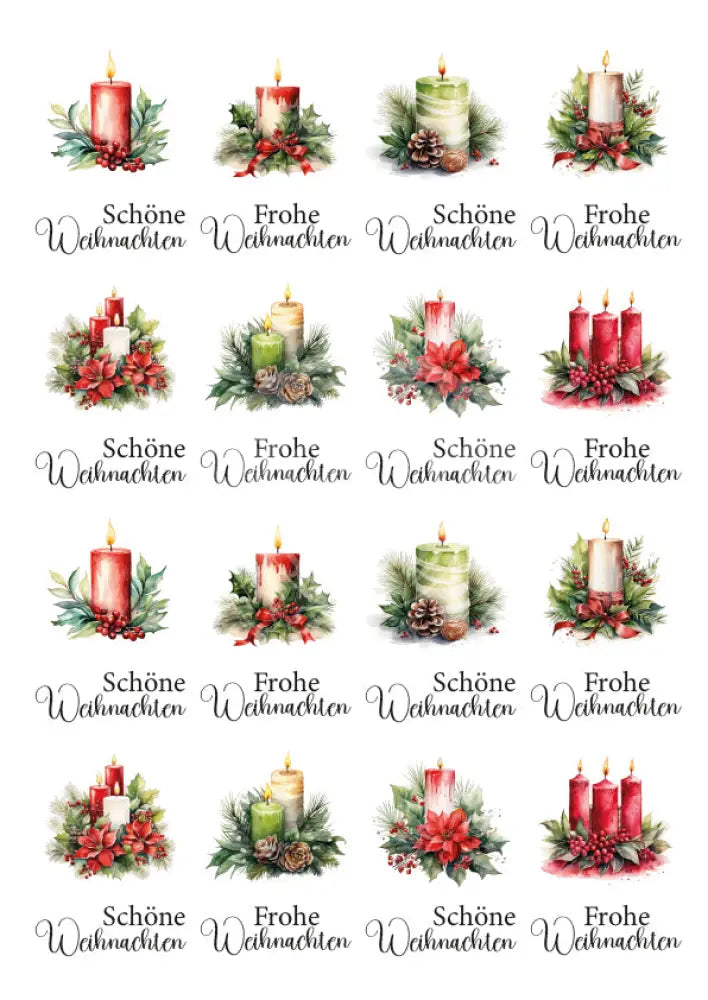 Rubon Bogen Weihnachtskerze 1 rubon