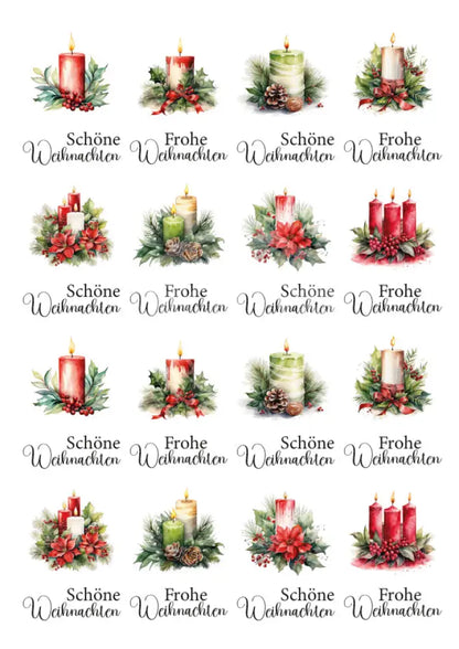 Rubon Bogen Weihnachtskerze 1 rubon