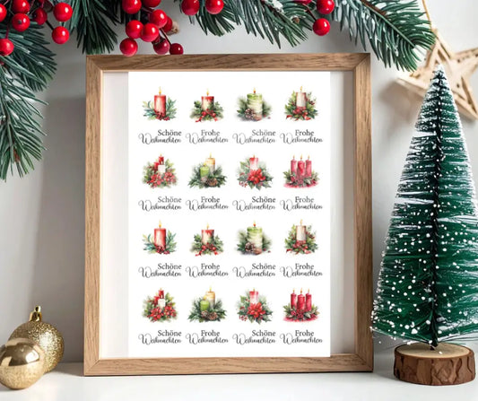 Rubon Bogen Weihnachtskerze 1 rubon