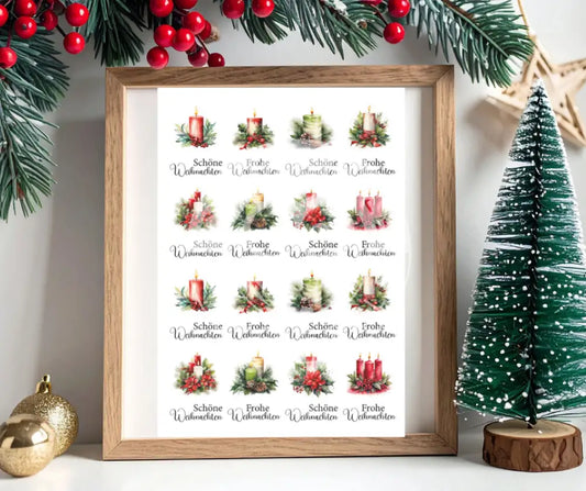 Rubon Bogen Weihnachtskerze 1 rubon