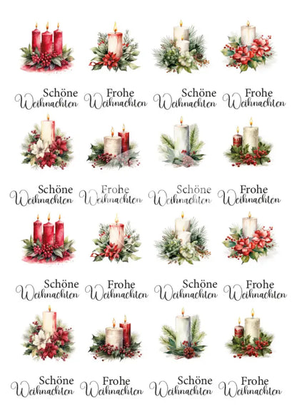 Rubon Bogen Weihnachtskerze 2 rubon