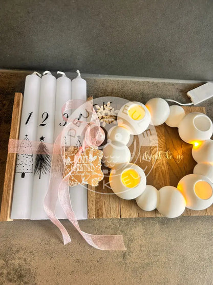 Rubon Bogen Xmas 1 weiss rubon