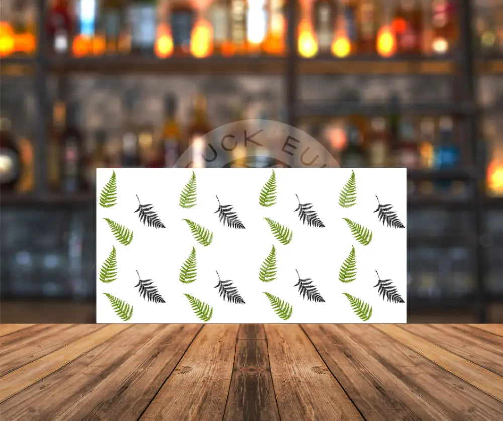 Rubon Trinkglas 240x120mm Blätter 1 Glanz rubon