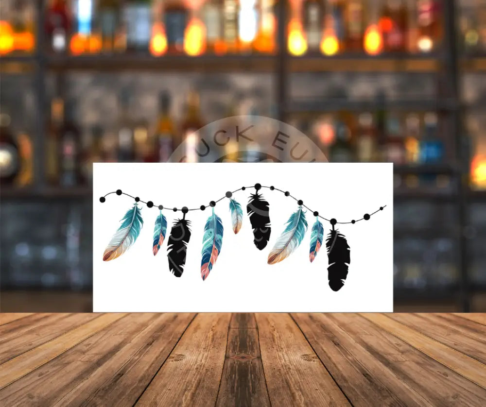 Rubon Trinkglas 240x120mm Federn 1 Glanz rubon