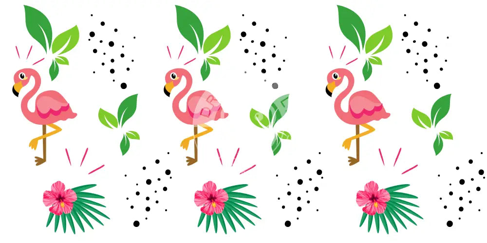 Rubon Trinkglas 240x120mm Flamingo Glanz rubon