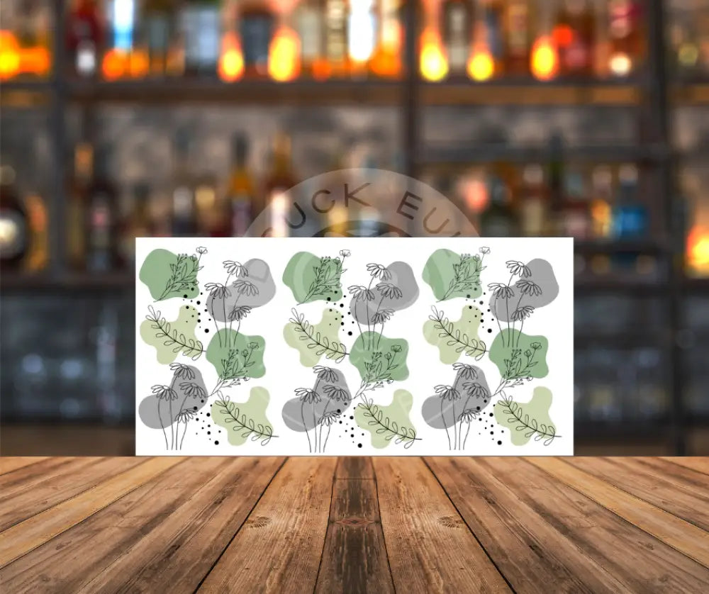 Rubon Trinkglas 240x120mm Flower 3 Glanz rubon