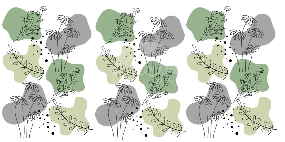 Rubon Trinkglas 240x120mm Flower 3 Glanz rubon