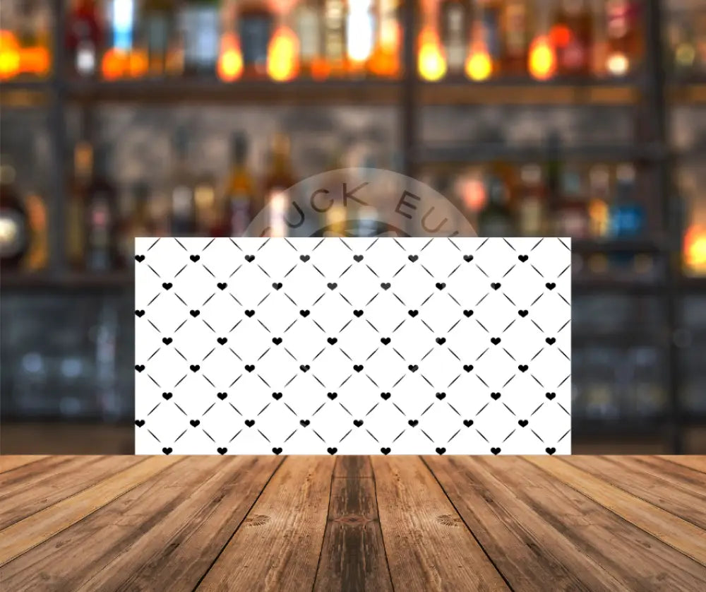 Rubon Trinkglas 240x120mm Herz 2 Glanz rubon