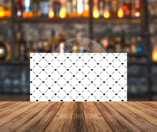 Rubon Trinkglas 240x120mm Herz 2 Glanz rubon