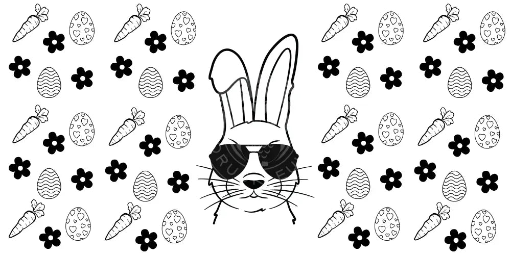 Rubon Trinkglas 240x120mm Ostern 1 Glanz rubon