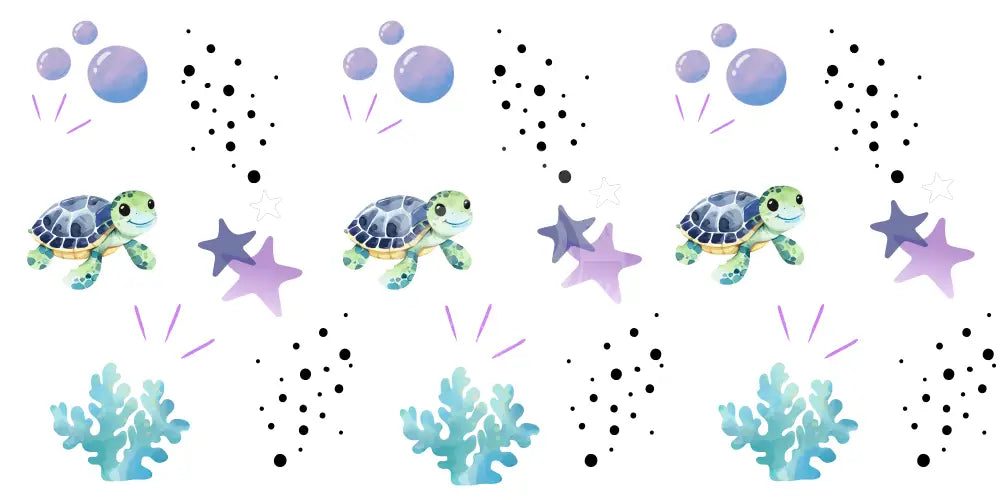 Rubon Trinkglas 240x120mm Schildkröte 1 Glanz rubon