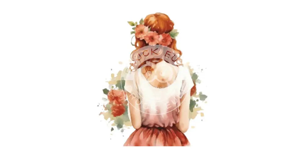 Rubon Trinkglas 240x120mm Summer Girl 291-1 Glanz rubon