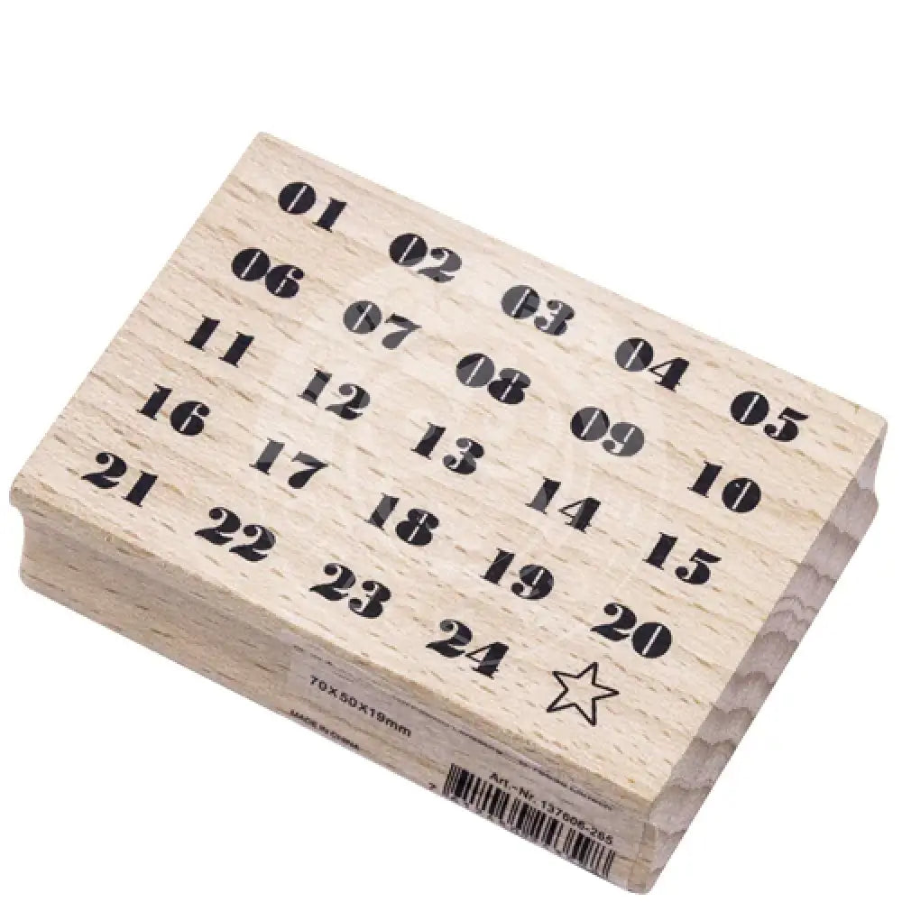 Stempel Adventskalender stempel