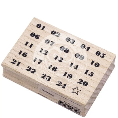 Stempel Adventskalender stempel