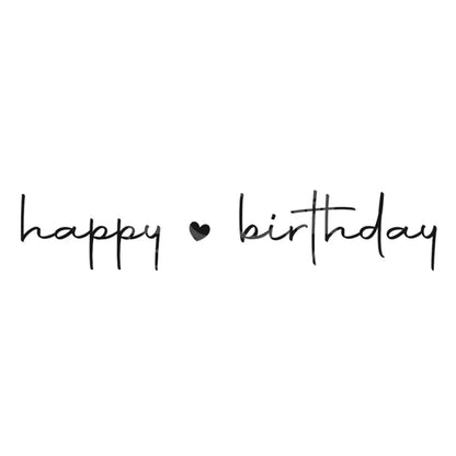 Stempel Happy Birthday - stempel