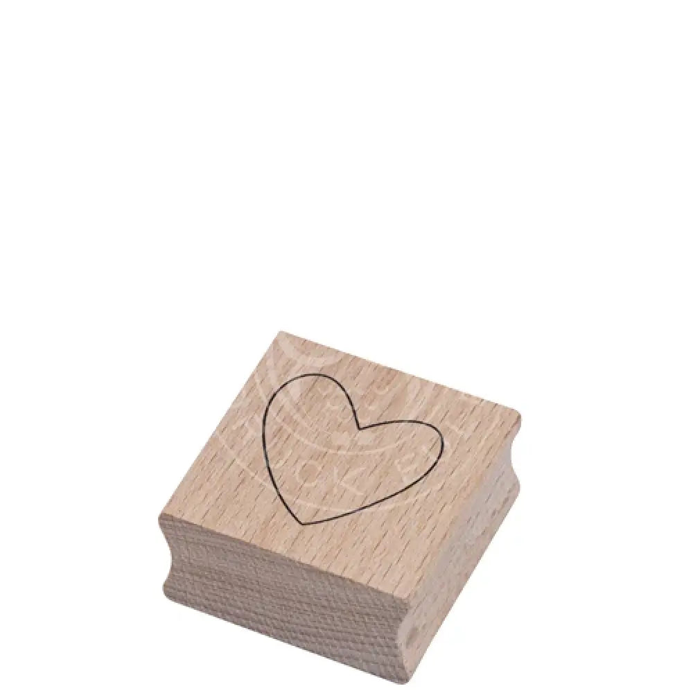 Stempel Herz asymetrisch stempel