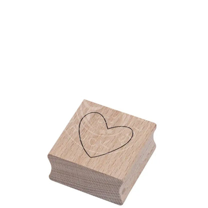 Stempel Herz asymetrisch stempel