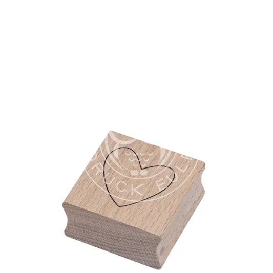 Stempel Herz asymetrisch stempel