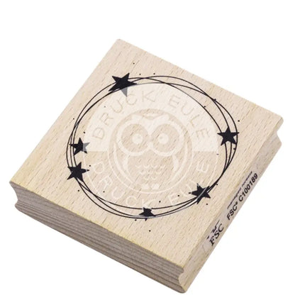 Stempel Kreis mit Sternen stempel