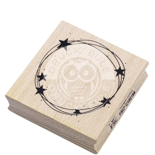 Stempel Kreis mit Sternen stempel