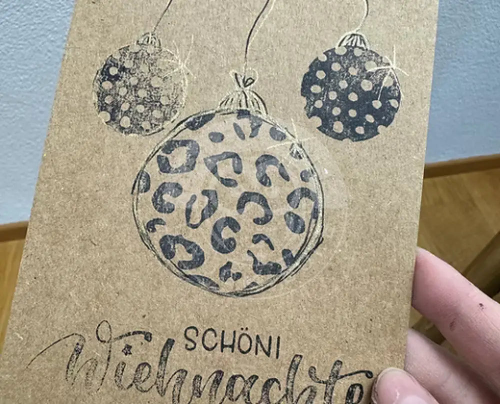 Stempel ’Kugelstempel getupft’ - stempel