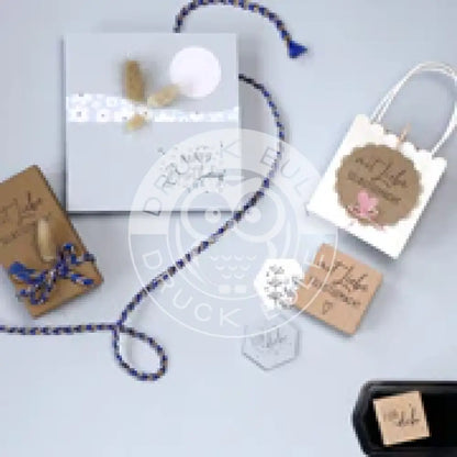 Stempel mit Liebe selbstgemacht stempel