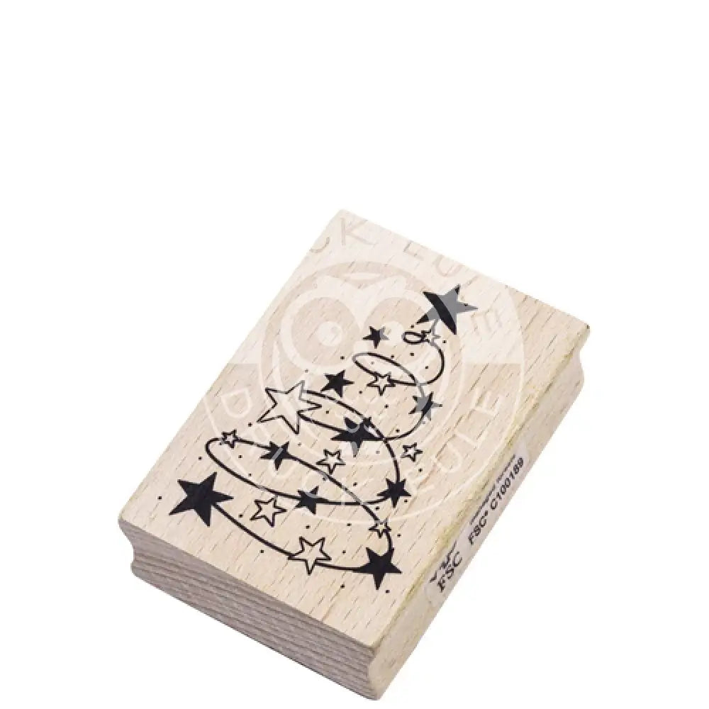 Stempel Tannenbaum mit Sternen stempel