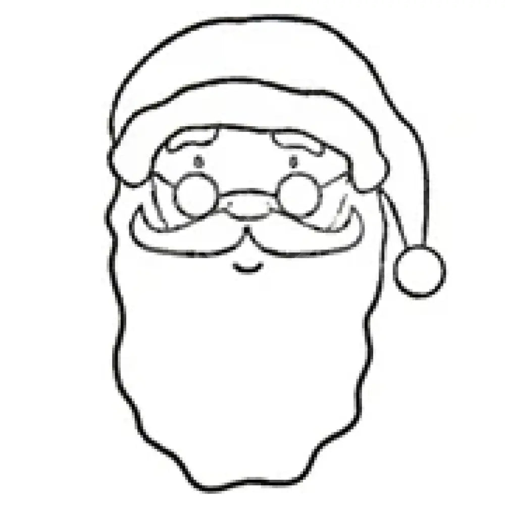 Stempel Weihnachtsmann stempel