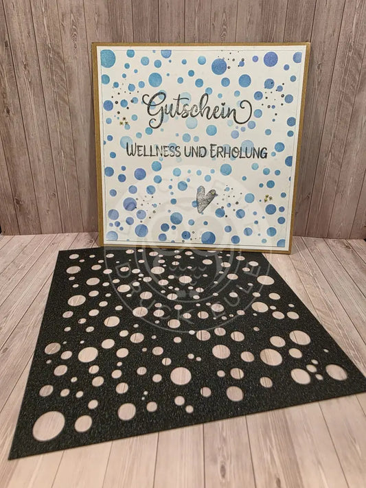 Stencil Schablone Dots 1
