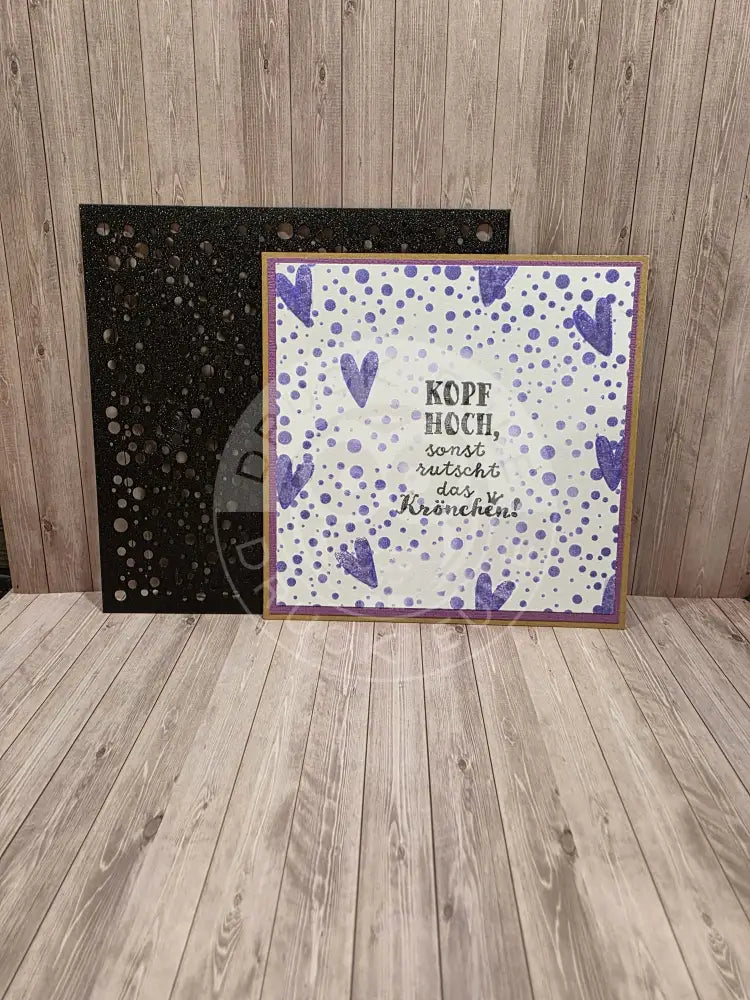 Stencil Schablone Dots 2
