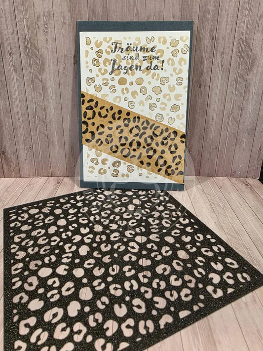 Stencil Schablone Leo
