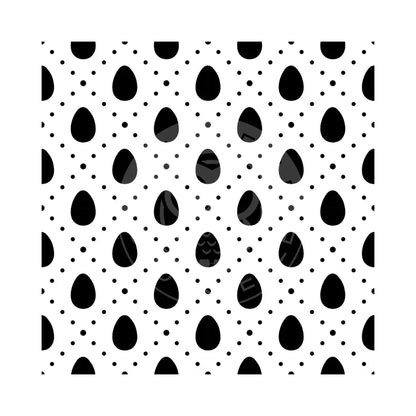 Stencil Schablone Osterei 2