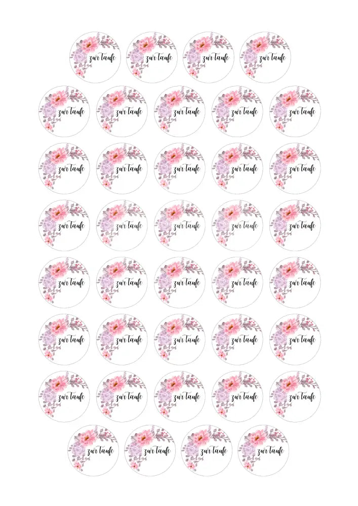 Sticker Taufe 1
