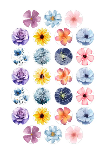 Teelichtbotschaft Blume 1